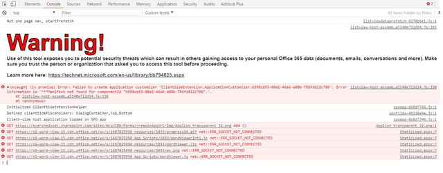 🔴 SPFx Application Customizer Error: Cannot Read Properties of Undefined (Reading 'id') — Caused by React Version Mismatch